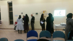 يوم دراسي في المركز الجماهيري "كلور" في مدينة الرملة